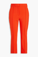 NEW, Veronica Beard Tani Crepe kick flare pants in orange size 8 P3691