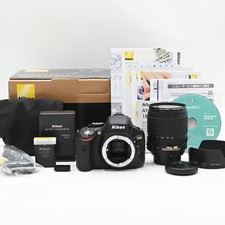 Nikon D5100 Digital SLR Camera 18-105VR Lens Kit 2291 Shots  Top Mint 