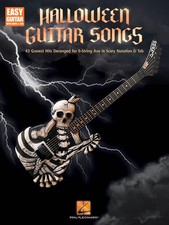 Halloween Guitar Songs for Easy Guitar Notes Tab Sheet Music Chords 43 Hits Book