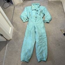 Tuta da sci Colmar vintage anni 90 retrò pezzo unico tuta da neve blu donna grande