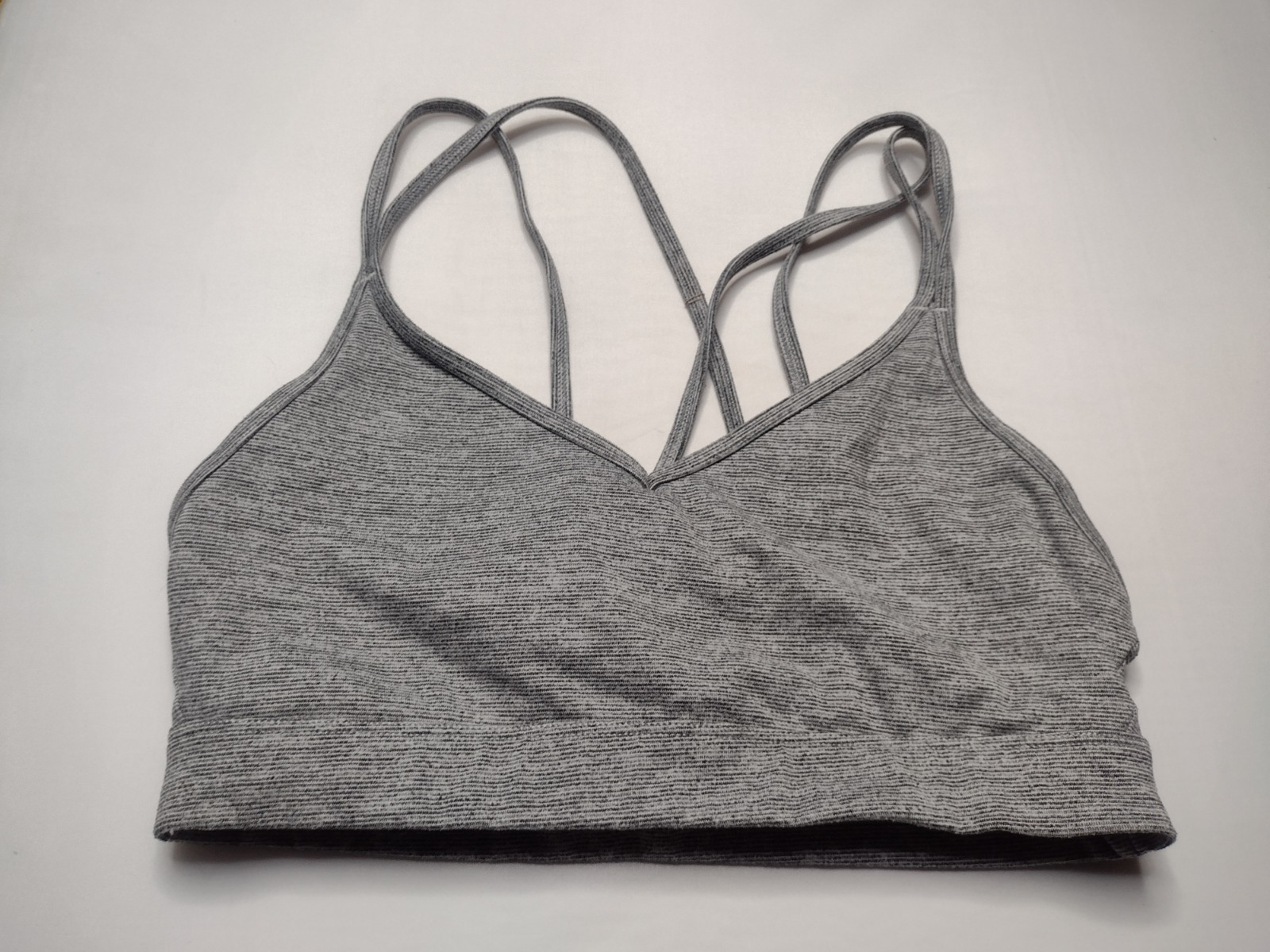 Old Navy Active Striped Strappy Sports Bra Medium Wireless Yoga Running A5