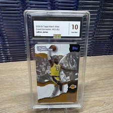 Topps 2025-26 Match Attax Crowd Connection LeBron James Insert GAS 10 Lakers