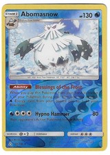 Reverse Holo Abomasnow Rare SM - Ultra Prism 38/156 NM