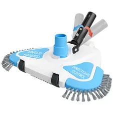 2025 Enhanced TidyMister Pool Vacuum Head with Wheels,Steering Handle Swimmin...