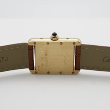 Cartier Tank 18K Yellow Gold Quartz Cream Dial Ladies Watch W1529856 5