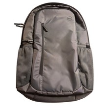New Gray Silver Dell Laptop Bag Bookbag Backpack Internal Compartments Pockets 