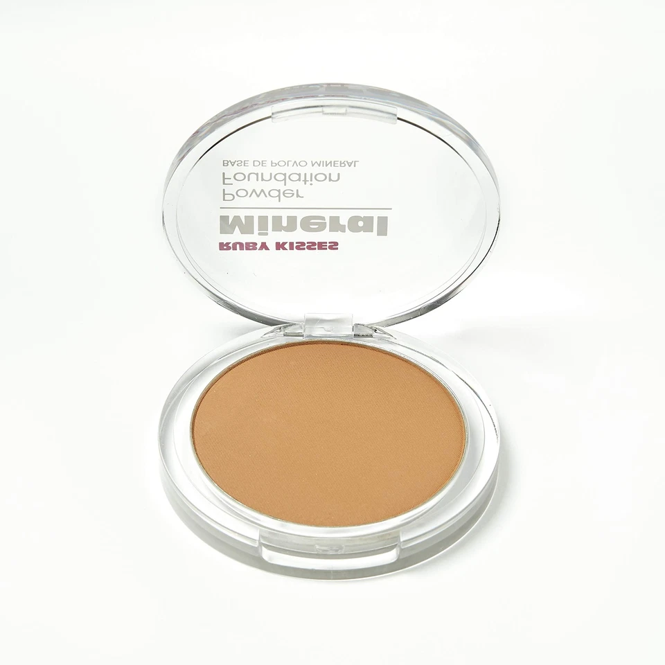 Ruby Kisses Pure Mineral Powder Foundation 035 Ounce Mocha Lightweight Coverage - Image 2 of 4