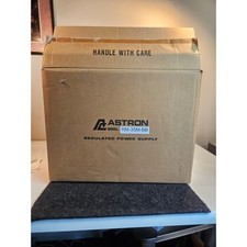 Astron RM-35M-BB Regulated Power Supply 13.8V 35A Rack Mount Dual Meters Black
