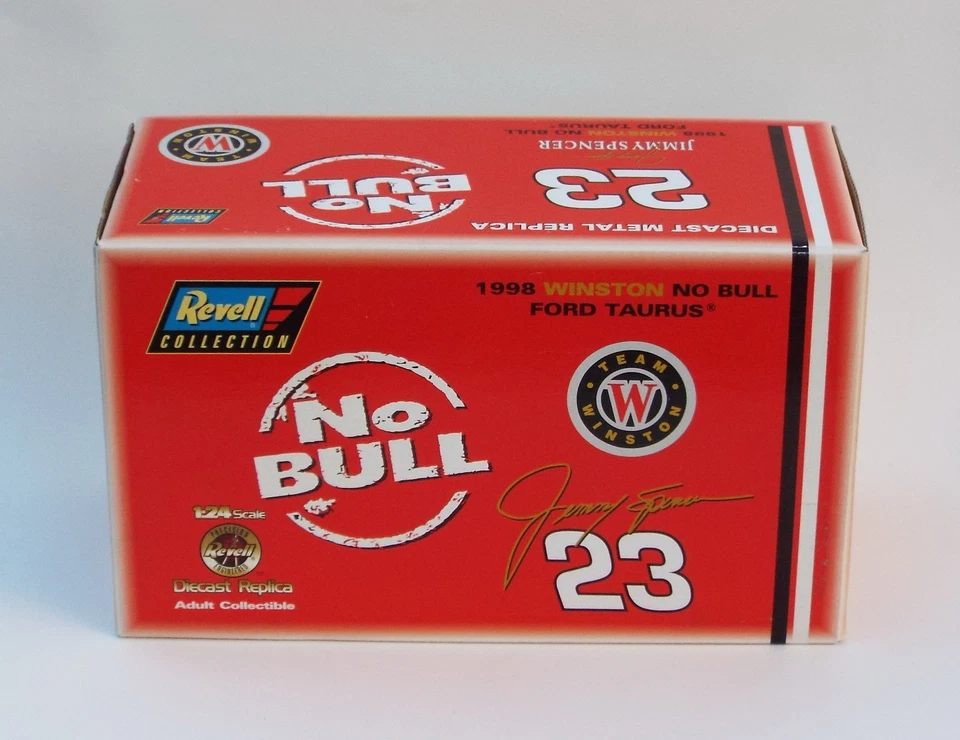 Revell No Bull Jimmy Spencer Winston #23 1998 Ford Taurus Die-cast Replica Car - Image 2 of 4