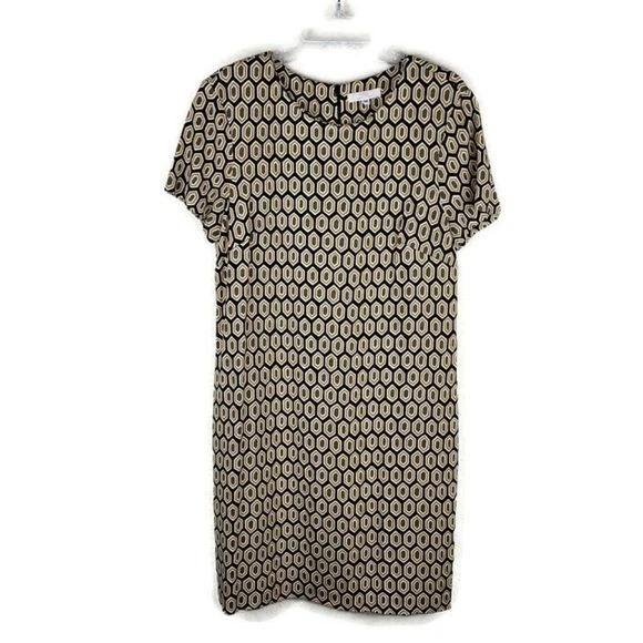 Robe Cocktail Trina Turk Kaleidoscope - Imprimé Géométrique à Paillettes, Taille 2, Neuve Avec étiquettes