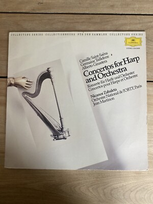 Camille Saint-Saëns Concerto For Harp And Orchestra Lp 