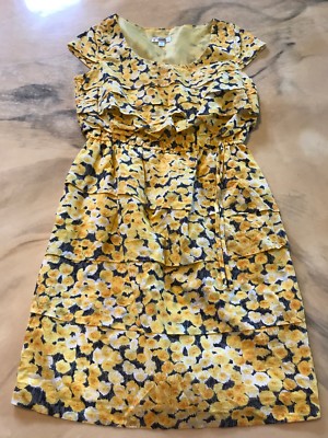 dress barn yellow dress