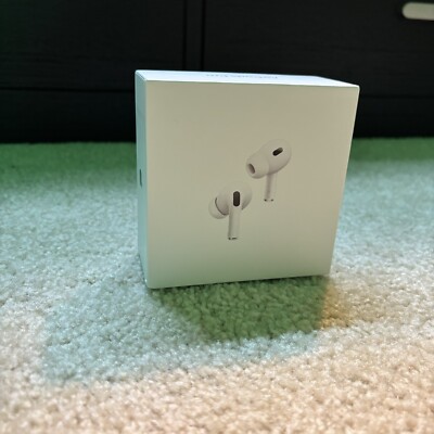 Apple AirPods Pro 2nd Generation with MagSafe Wireless Charging Case - White