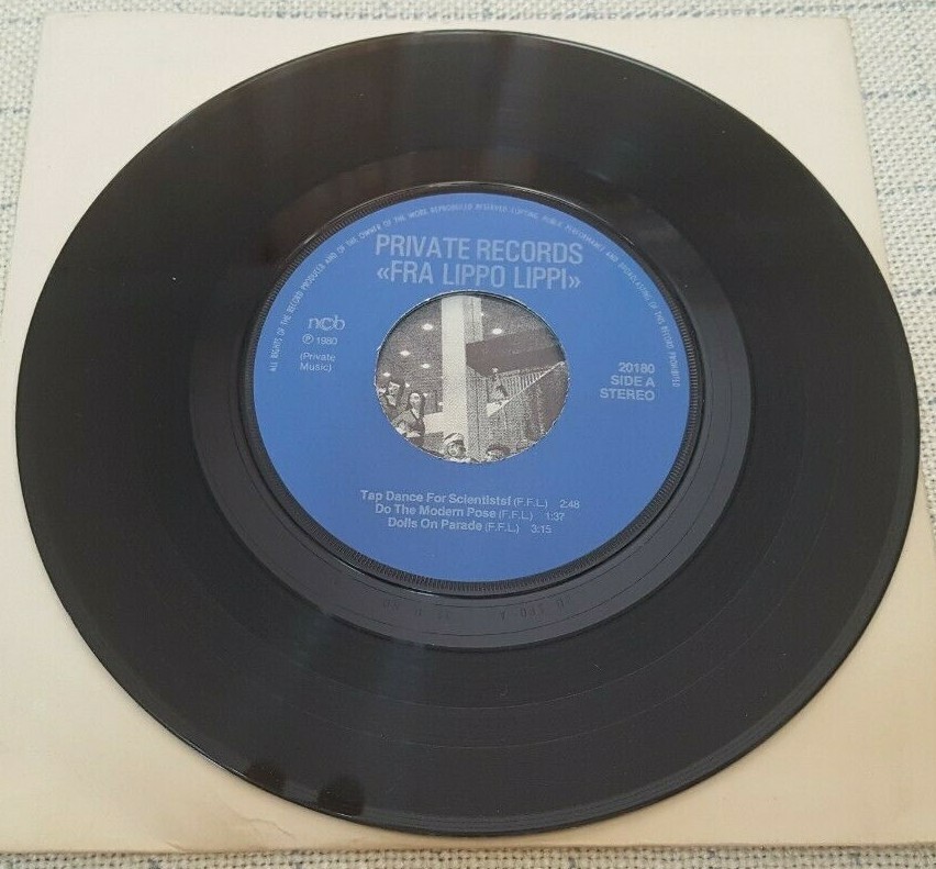 ノルウェイ7” Fra Lippo Lippi Tap Dance For Scientists / Do The Modern Pose / Dolls On Parade / Backdrops 20180 PRIVATE /00080 Fra Lippo Lippi ‎– Tap Dance For Scientists 7' NOR. 1980' | eBay