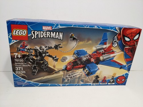 LEGO- Marvel Super Heroes 76150 Spiderjet vs Venom Mech- Spider-man  673419320412 | eBay