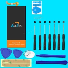 Large Capacity 3100mAh Battery + Cellphone Repair Tool F LG Fortune 3 LM-K300AM