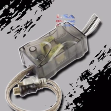 High to Low Level 2-Channel Line Output Converter Amp Turn On Gold RCA Connector