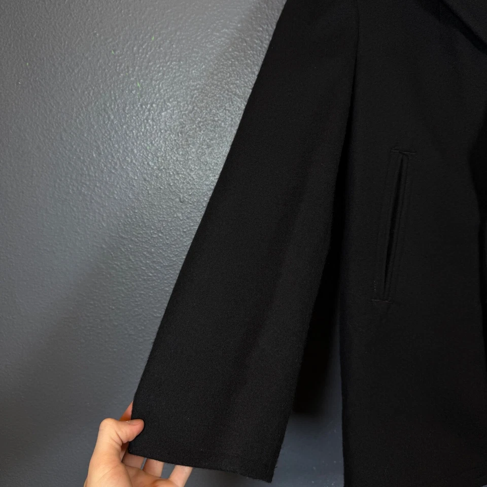 Chaquetón DSCP Quarterdeck 12s wmn Colección Militar Peso Pesado Lana Negro Nuevo con Etiquetas Foto 4 de 4