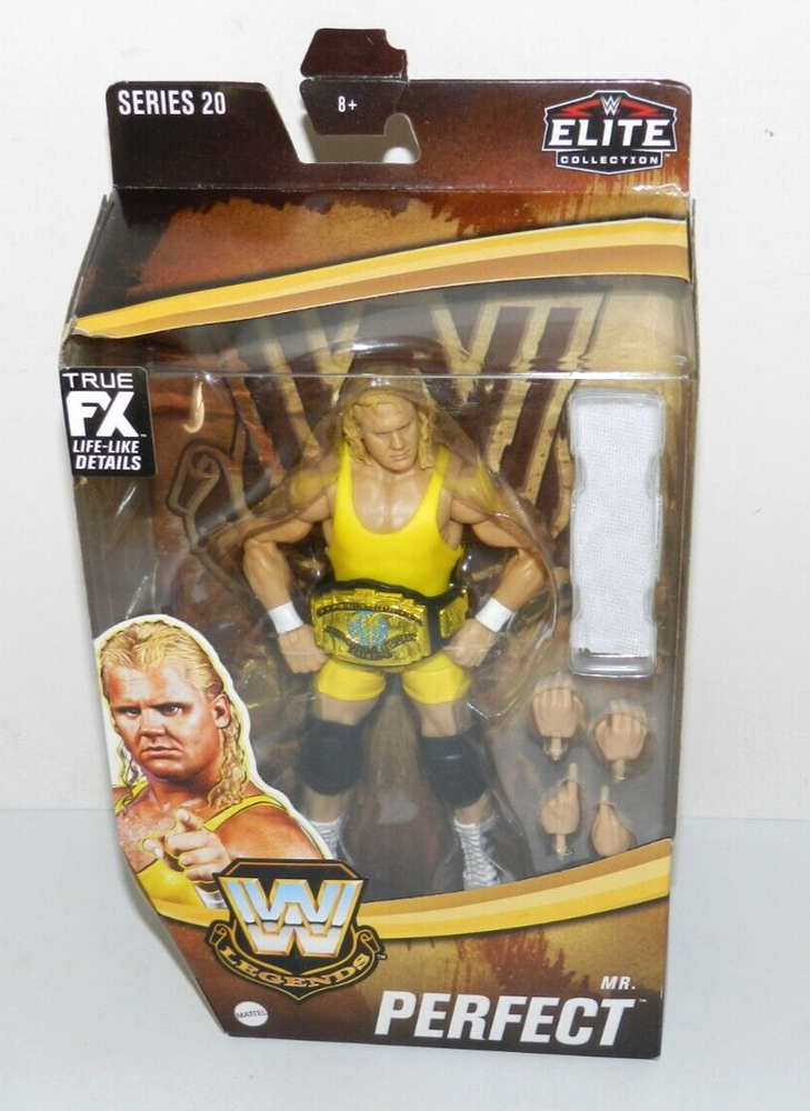 WWE ELITE MR PERFECT SERIES 20 NEW MATTEL ELITE COLLECTION LEGENDS
