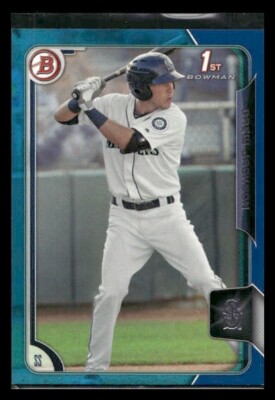 2015 Bowman Draft #149 Drew Jackson /150 Blue Seattle Mariners