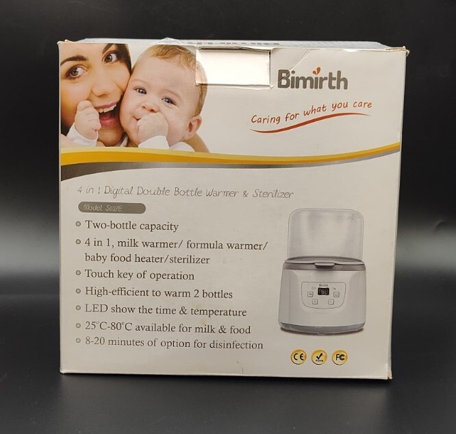 BIMIRTH 4-in-1 Multi-Functional Baby Bottle Milk Warmer Cleaner