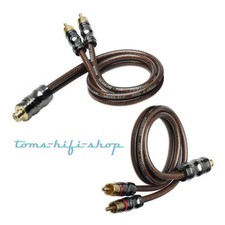 SinusLive YX-2 Cinchteiler Y-Adapter 1 Buchse 2 Stecker High-End Cinch Adapter