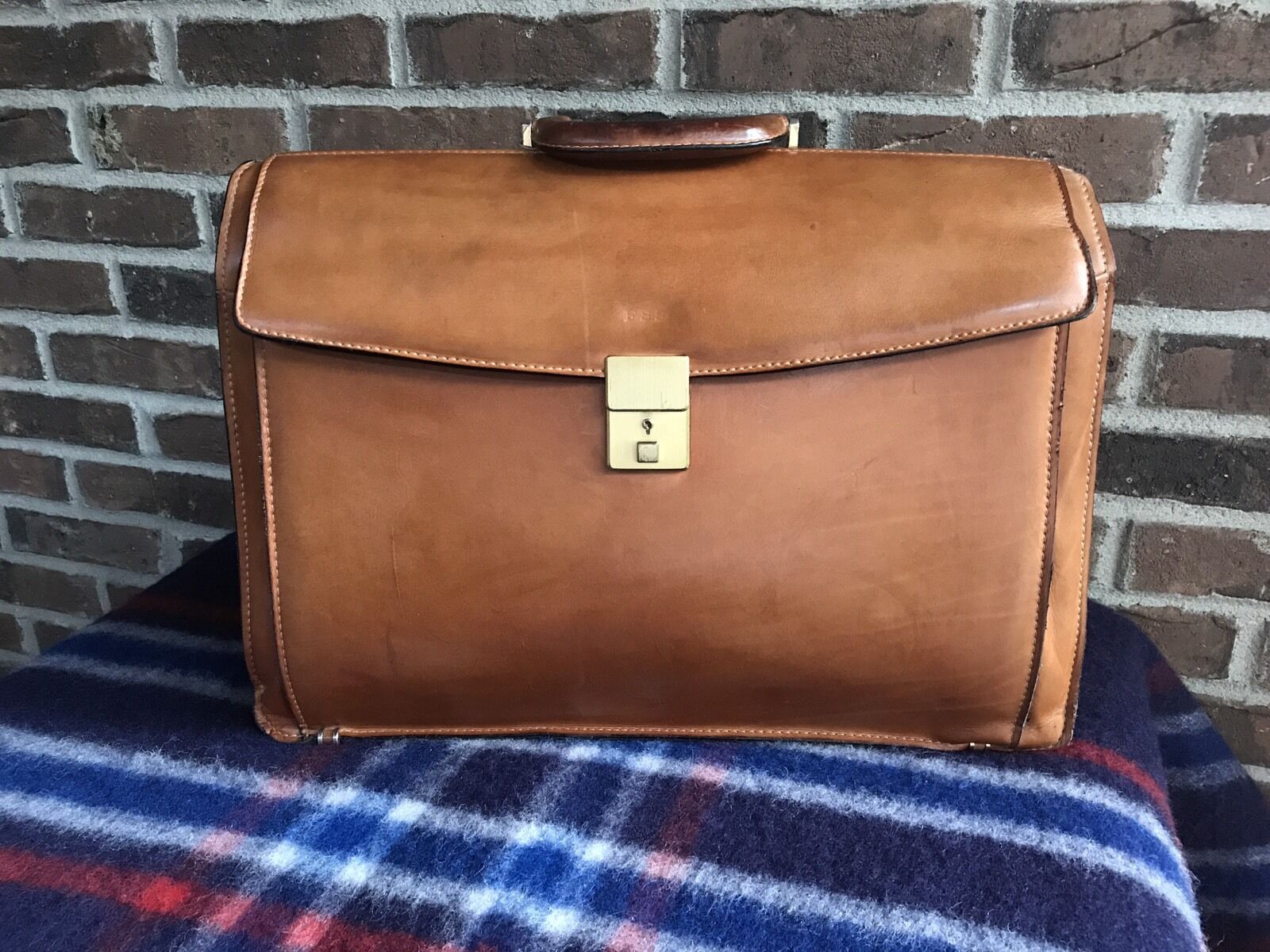 Mid centuries faux-leather vinyl koffer travelbag 1970's oude tas Tassen & portemonnees Bagage & Reizen Koffers koffer 