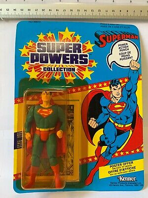 Kenner 1984 dc super powers superman and super-mobile (incomplete)