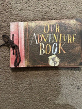 Unused Our Adventure Book Photo Album 40 Page DIY Scrapbook w/stickers and cards