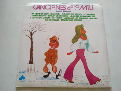 Canciones de la Mili Grupo Juergas 1978 Nevada ND501329 - LP Vinilo 12'' Nuevo