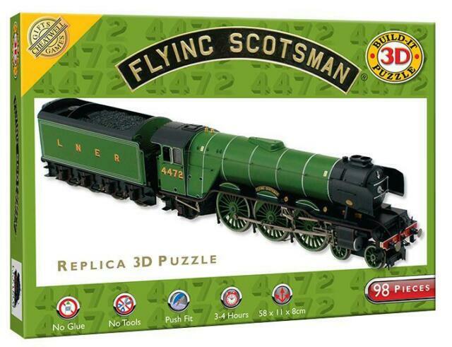 flying scotsman 3d puzzle