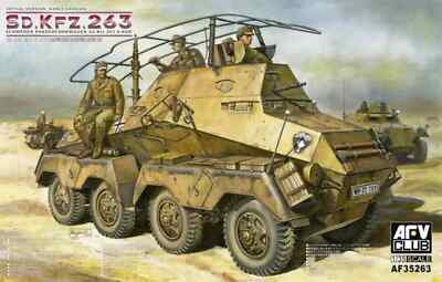 AFV Club 1:35 German Sd.Kfz.263 Schwere Panzerkampfwagen Early #AF35263~NEW