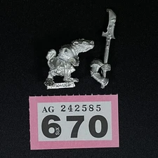 SKAVEN STORMVERMIN METAL OOP HALBERD WARHAMMER AGE OF SIGMAR THE OLD WORLD