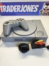 Sony PlayStation Console With Controller And Cords