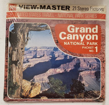 View-Master Grand Canyon National Park No. 1 3 Reels Packet New Sealed 1970s