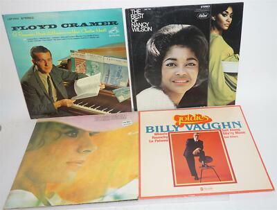 8x alte Vinyl LPs Fats Domino Herb Alpert Sandy Nelson Nancy Wilson Billy Vaughn