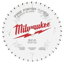 Milwaukee 48-40-0622 Carbide 6-1/2" x 40T Fine Finish Circular Saw Blade
