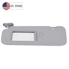 Left Driver Side Grey Sun Visor W/ Makeup Mirror For Hyundai Elantra AD 2016-19