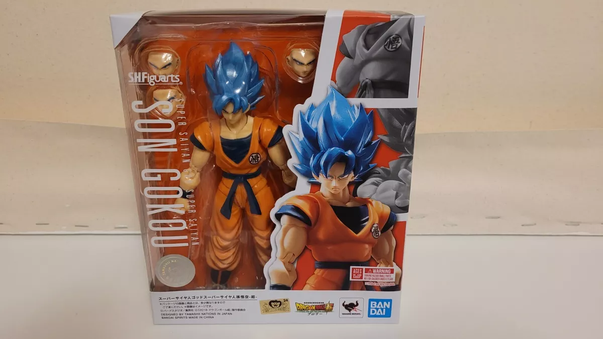 Bandai Japan Dragon Ball S.H. Figuarts Super Saiyan Blue Goku