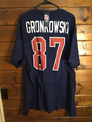 Rob Gronkowski #87 New England Patriots Large Logo Fanatics