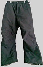 Lands' End Women's Squall Waterproof Insulated Snow Pants Black Size 10 Ski Pant