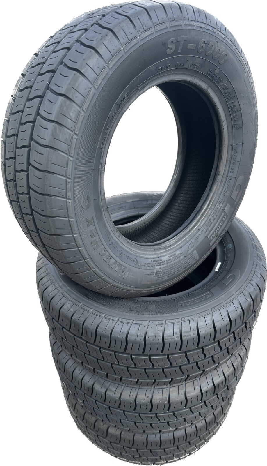 4x 195/60R12C 104/102N GT Kargomax trailer tyres eBay