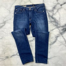 AG Adriano Goldschmied Premiere Skinny Straight Jeans Size 29 Huntington *HEMMED