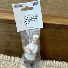 LEFTON figurines vintage Jacques Le' Rousse/Baker/1993/#00967 Nos