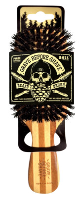 Official GRAVE BEFORE SHAVE   Beard Brush