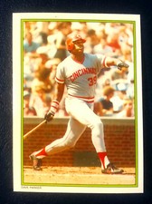 1986 Topps All-Star Glossy Dave Parker #13 Baseball Card Cincinnati Reds (MVP)