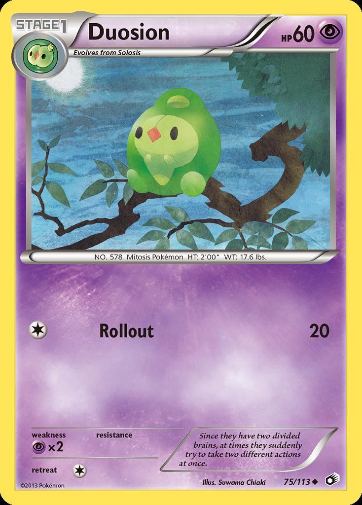 Pokemon Duosion (75/153) Legendary Treasures LP