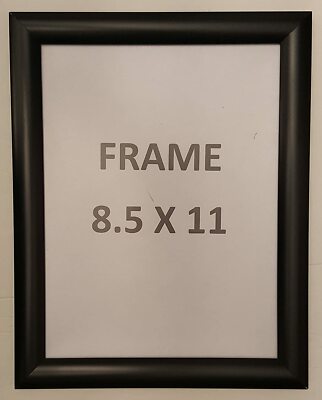 POSTERFRAME.US Black Snap Poster Frame/Picture Frame/Notice Frame