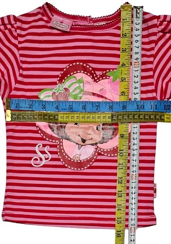 STRAWBERRY SHORTCAKE VTG Childrens Set of 3 Pieces:Jeans, T-shirt ,Cardigan Sz 6 - Picture 6 of 24