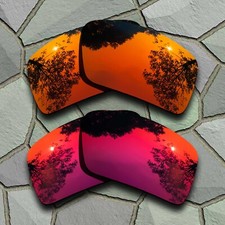 US Red Orange Violet Red Polarized Lenses Replacement For-Costa Del Mar Reefton